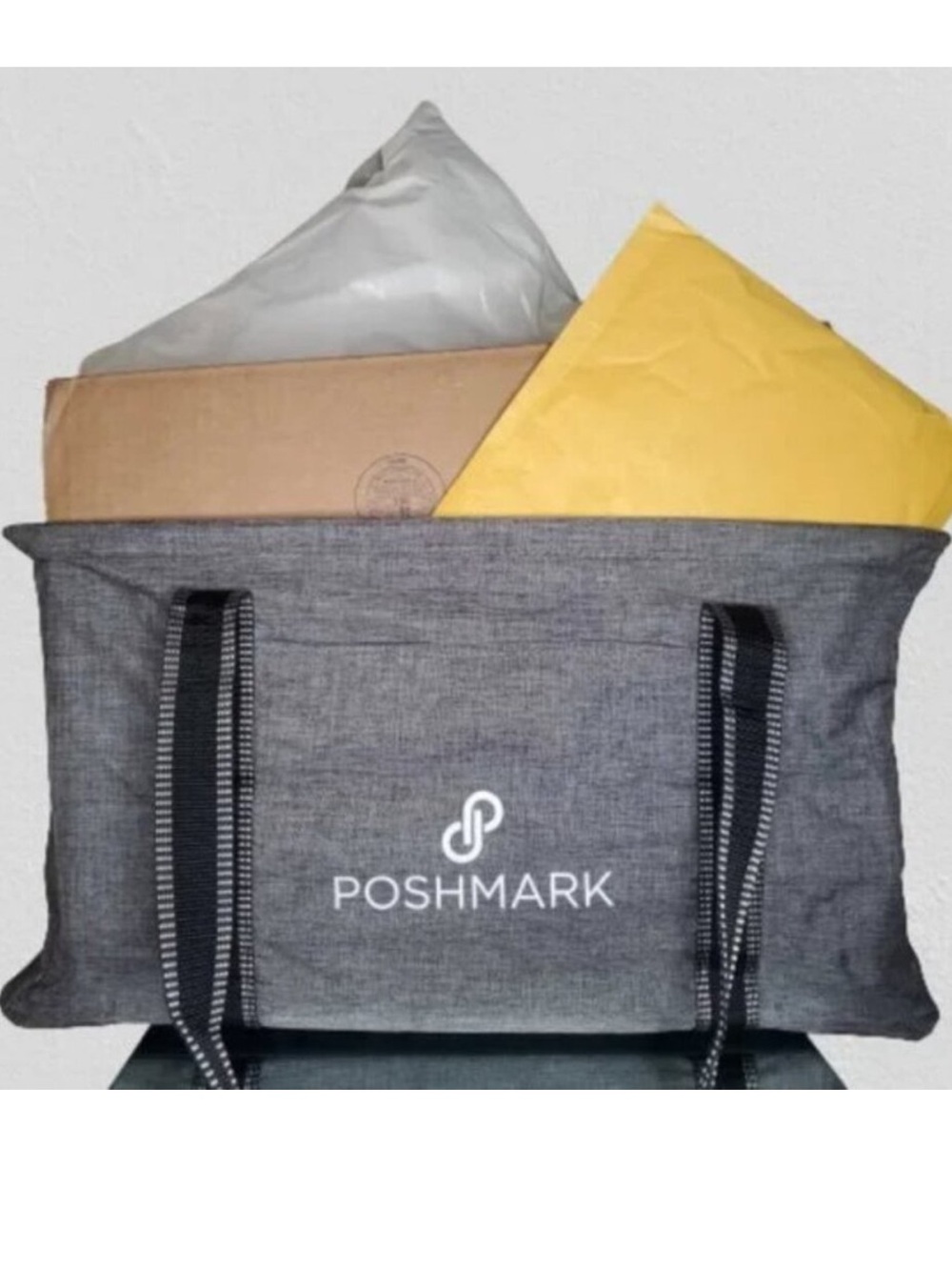 Official Poshmark Utility Collapsible Tote Bag